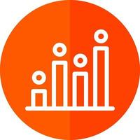 Statistical Analysis Vector Icon Design