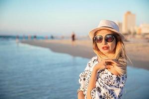 Retrato de una mujer hermosa foto