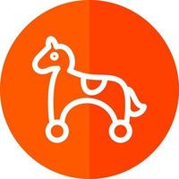 Toy Horse Vector Icon Design