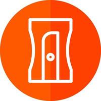 Pencil Sharpener Vector Icon Design
