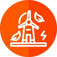 Windmill Vector Icon Design