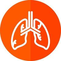 Lungs Vector Icon Design