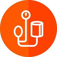 Blood Pressure Gauge Vector Icon Design