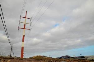 Electrical power pylon photo