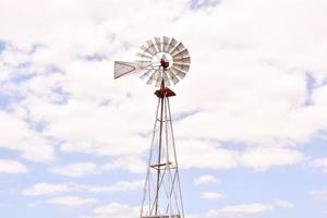 Old wind propeller photo