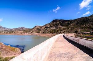 View of the dam photo