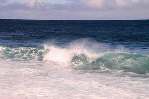 olas en el Oceano foto