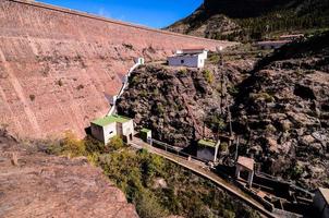 View of the dam photo