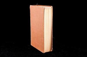 Brown book isolated photo