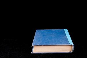 Blue book isolated photo