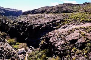 Scenic rocky landscape photo