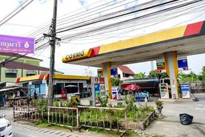 Petrol station in Bangkok, Thailand, 2022 photo