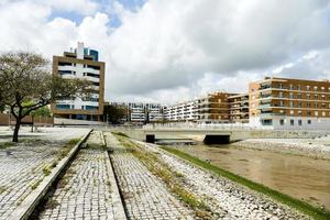 Modern buildings in Lisbon, Portugal photo