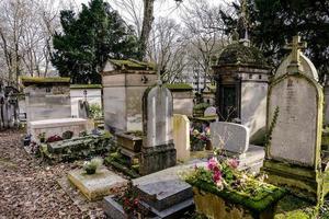 Cemetery in Paris, France, 2022 photo