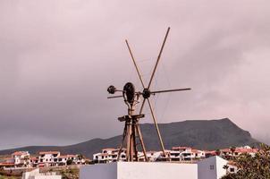 antiguo viento hélice foto