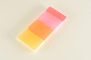 Candy on light backgound photo
