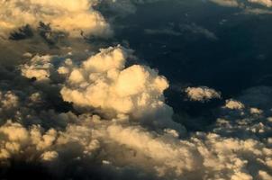 nubes desde arriba foto