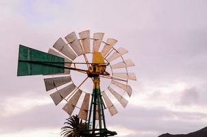 antiguo viento hélice foto