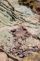 Rocky landscape in summer photo