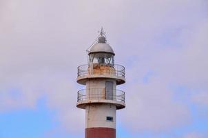 Lighthouse by the sea photo