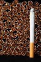 Stack of cigarettes photo