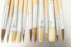 Collection of brushes photo