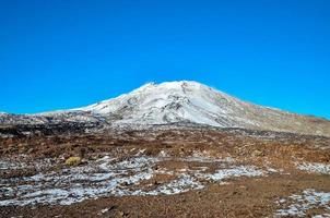 Scenic mountain landscape photo