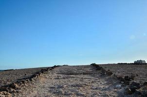 Path through the landscape photo