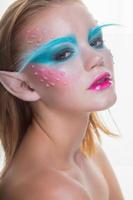 Beautiful teenager in the image of an elf photo