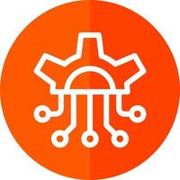 Neural Engineering Vector Icon Design