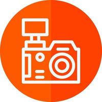 Dslr Camera Vector Icon Design