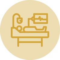 Medical Supervision Vector Icon Design