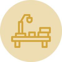 Statistical Analysis Vector Icon Design