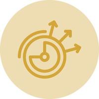 Detection of Regularities Vector Icon Design