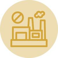 No Fossil Fuels Vector Icon Design