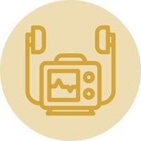 Defibrillator Vector Icon Design