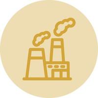 Power Station Vector Icon Design