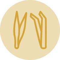 Tweezers Vector Icon Design