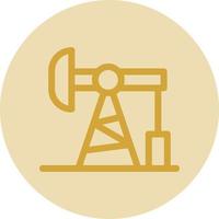 Oil Pump Vector Icon Design