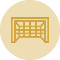 Goal Post Vector Icon Design