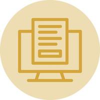 Predictive Analytics Vector Icon Design