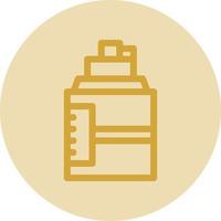 Water Bottle Vector Icon Design