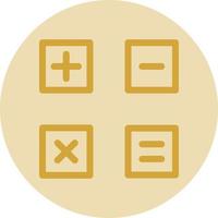 Maths Vector Icon Design