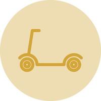 Scooter Vector Icon Design