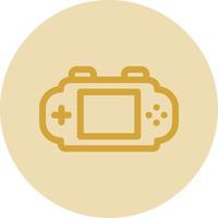 diseño de icono de vector de consola de juegos