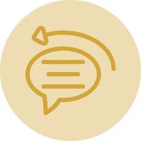 Auto Reply Vector Icon Design