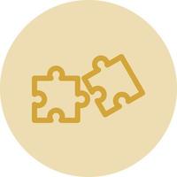 Puzzle Vector Icon Design