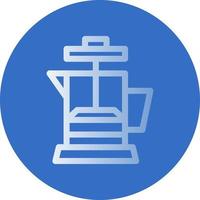 Coffee Press Vector Icon Design