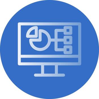 Data Visualization Vector Icon Design