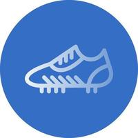 diseño de icono de vector de botas de fútbol